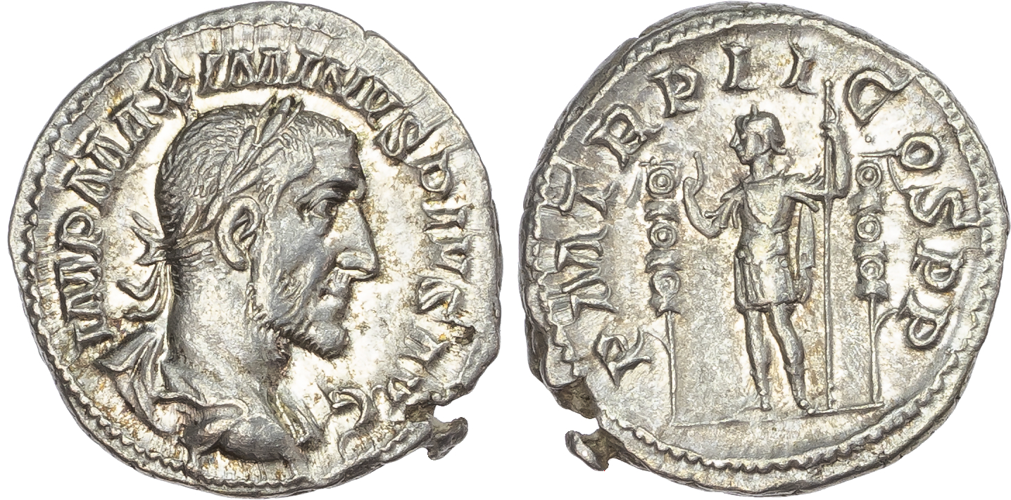 Maximinus Thrax (AD 235-238) AR Denarius, Rome, AD 236, 3.46g. 