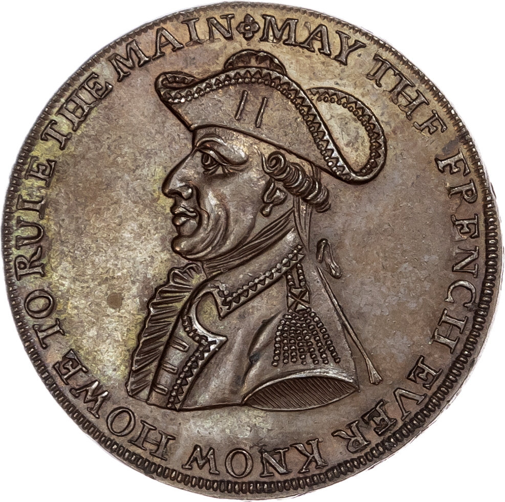 London - Covent Garden, Paul Skidmore Social Series mule Halfpenny 1795