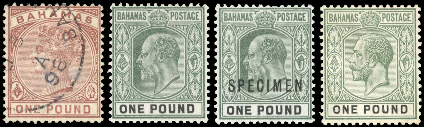Bahamas 1862-1935 collection mint and used