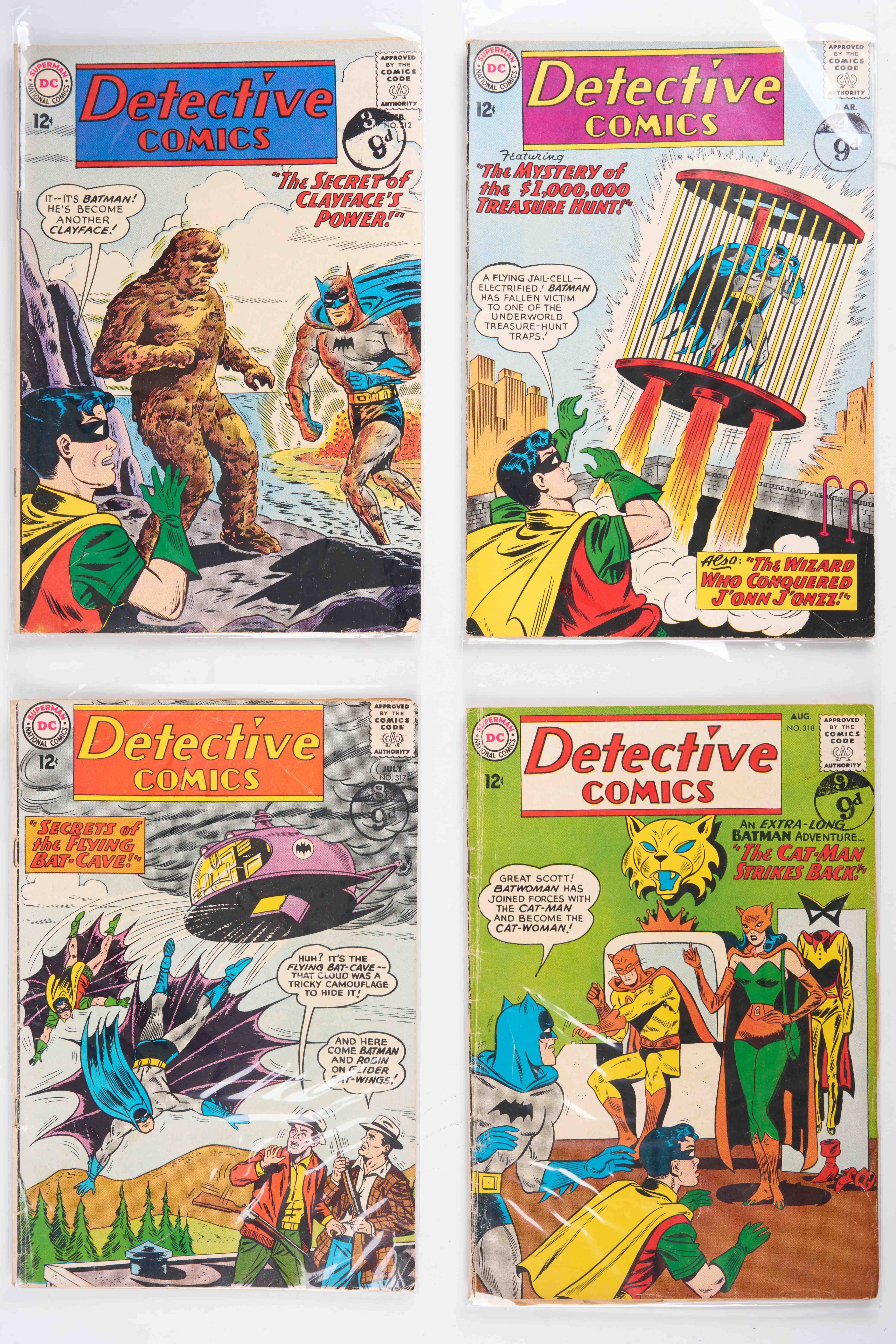 Batman Detective Comics (DC Comics, 1962-64) Bundle of 12