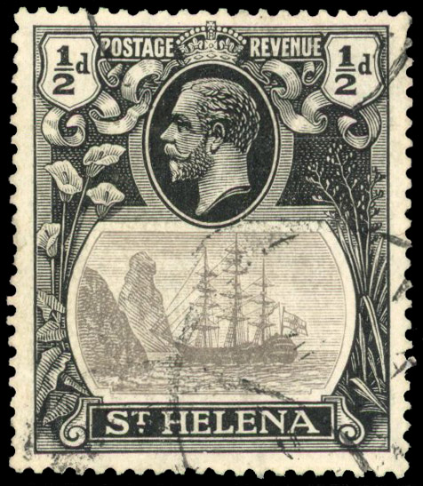 St Helena SG 97gw used