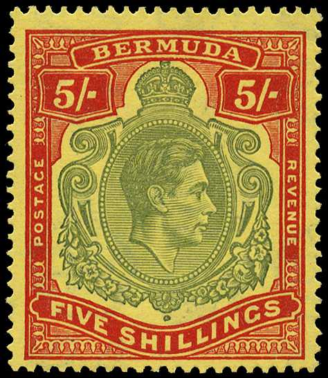 1938-52 5/- reference group per SG listing,...