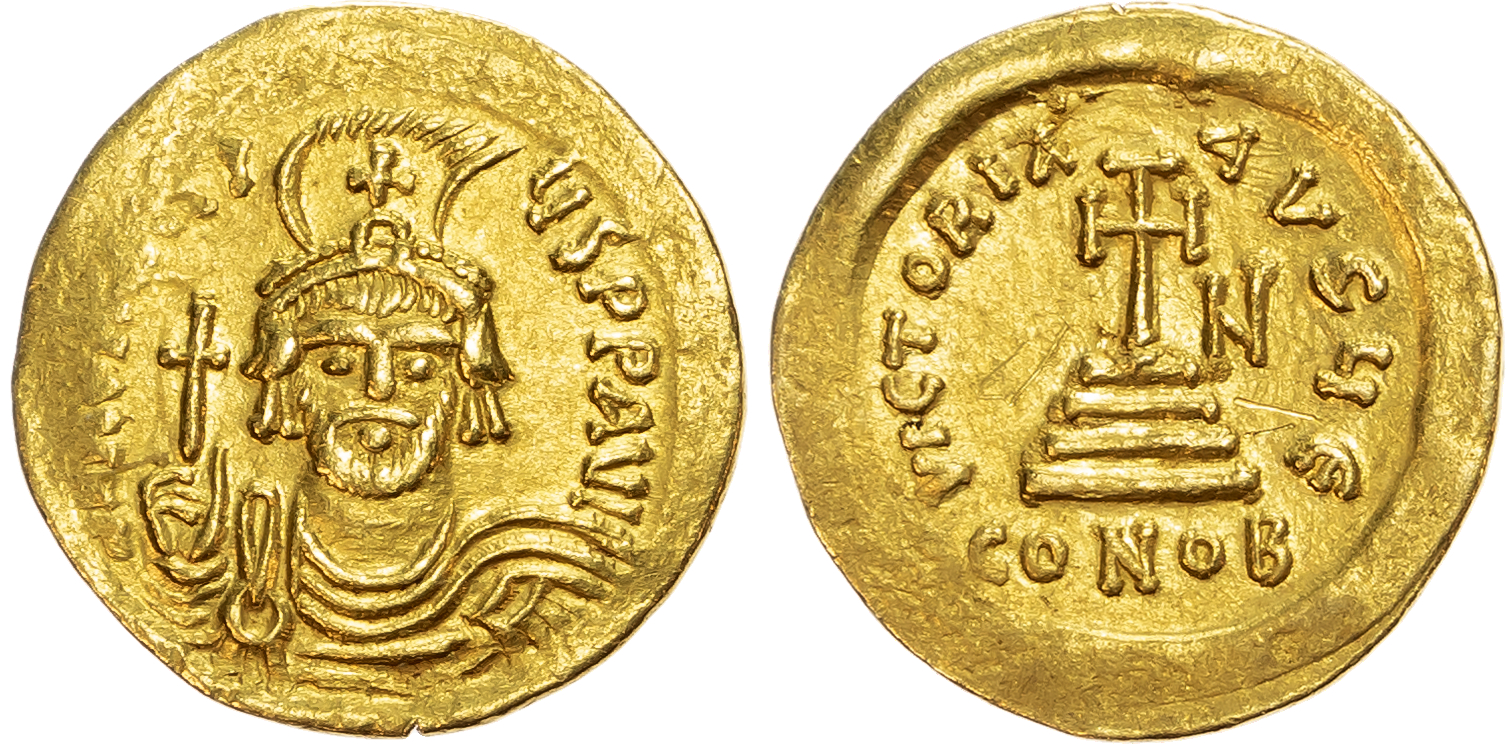 Heraclius (AD 610-641) AV Solidus, Constantinople, AD 610-613, 4.36g. 