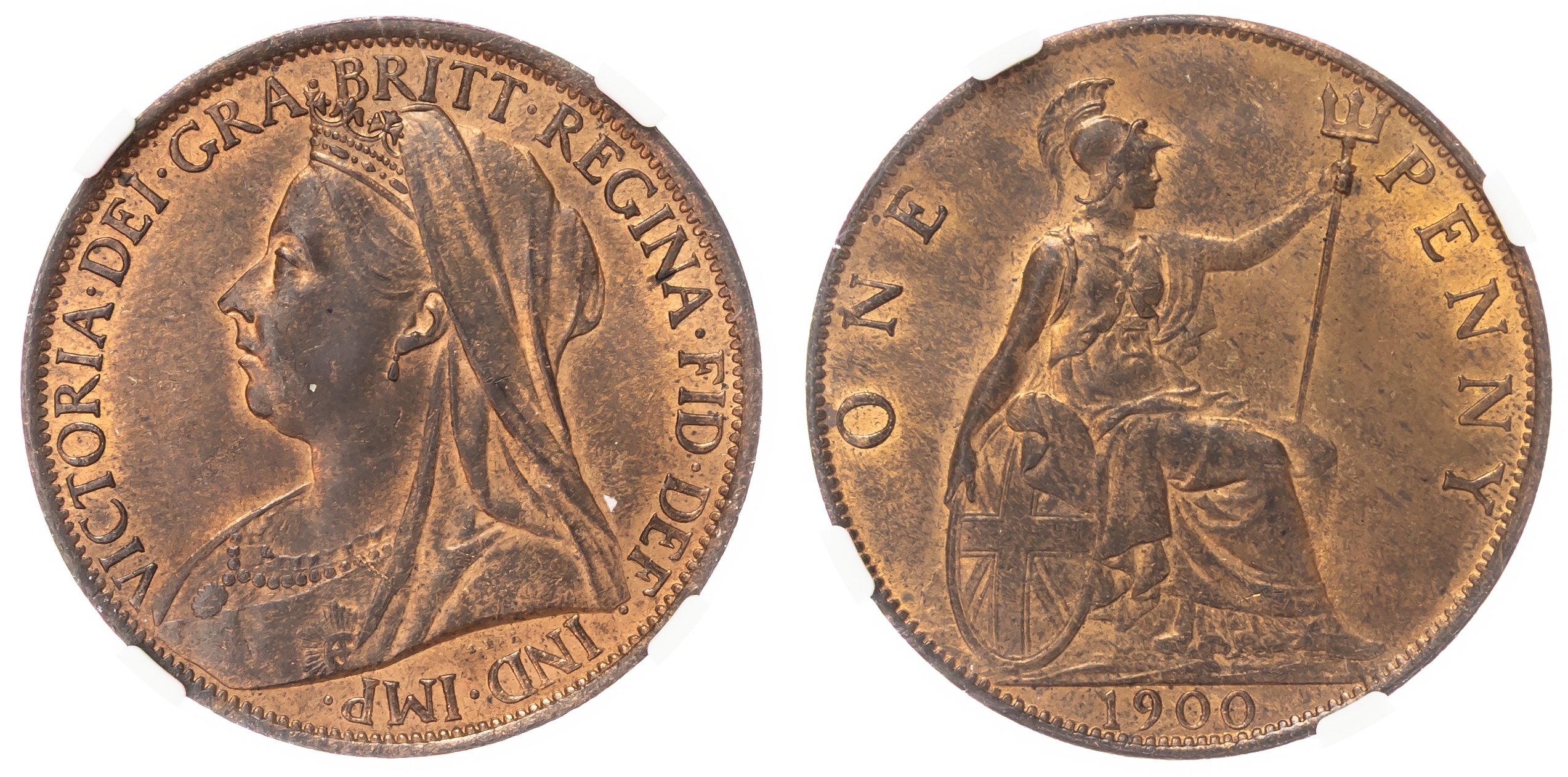 Victoria (1837-1901), Penny, 1900.