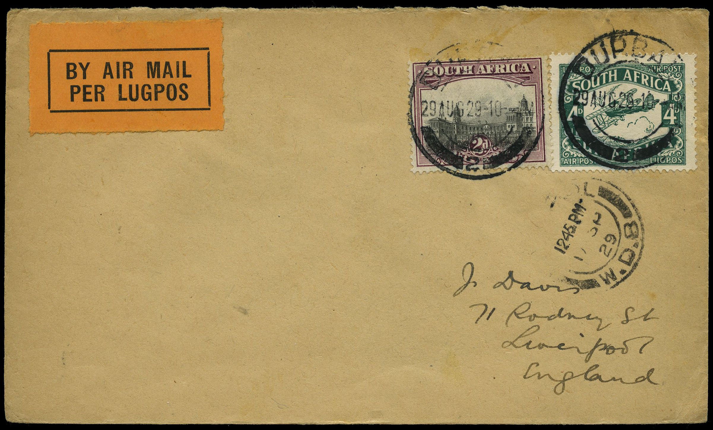 1929-1934 Air mail cover collection...