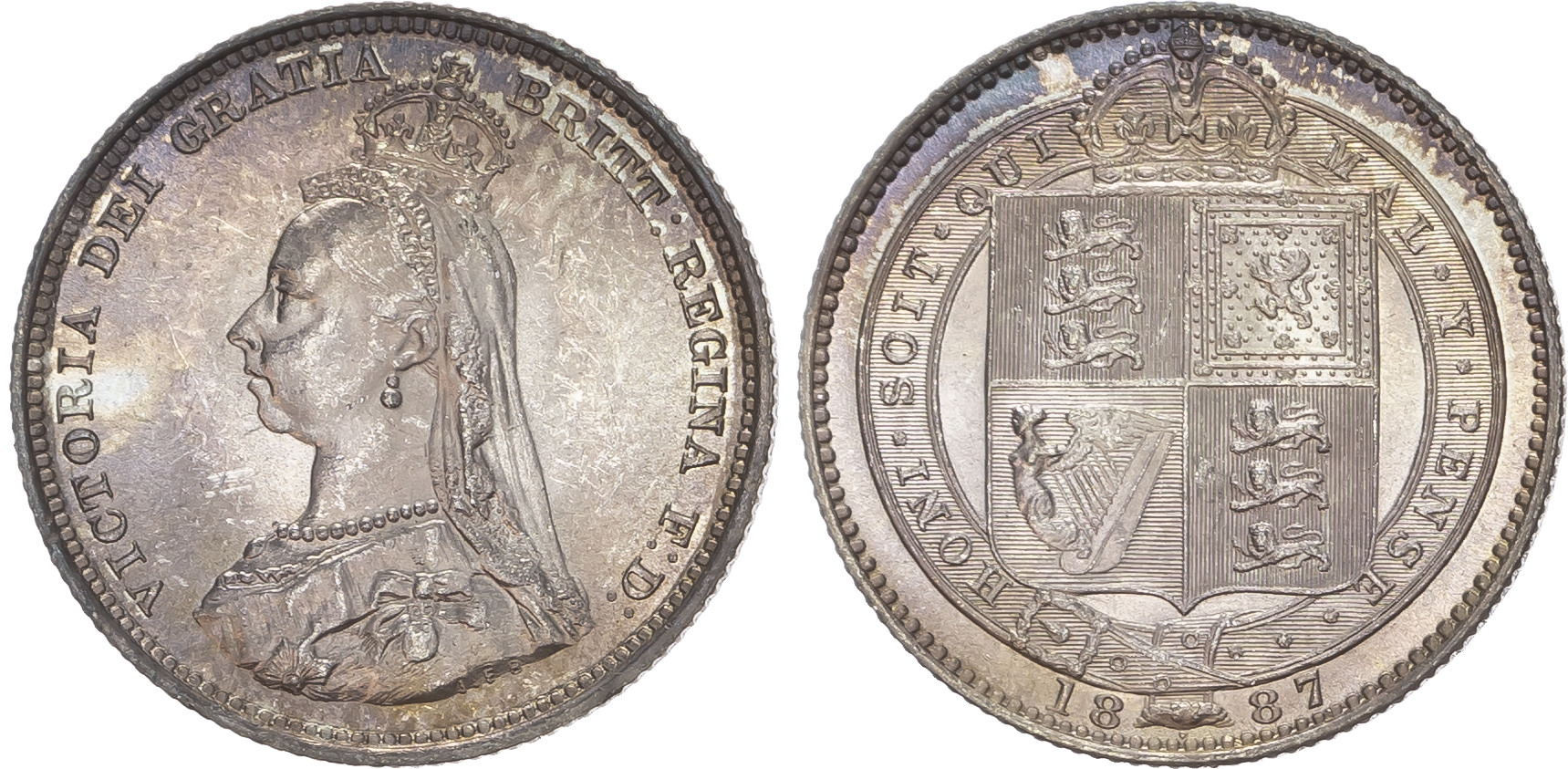 Victoria (1837-1901) Shilling, 1887.