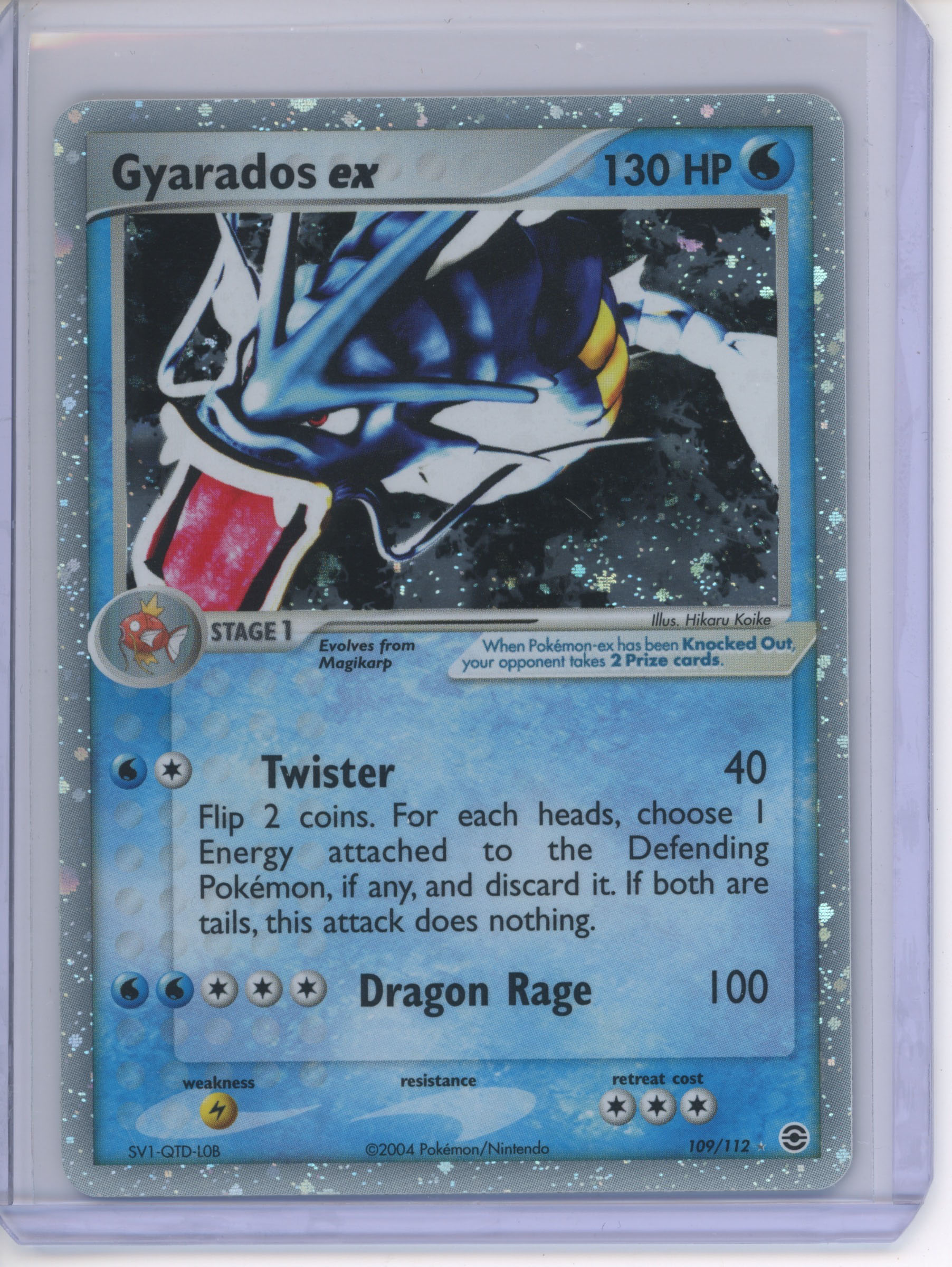 Pokémon TCG - Gyarados ex Fire Red & Leaf Green 109/112