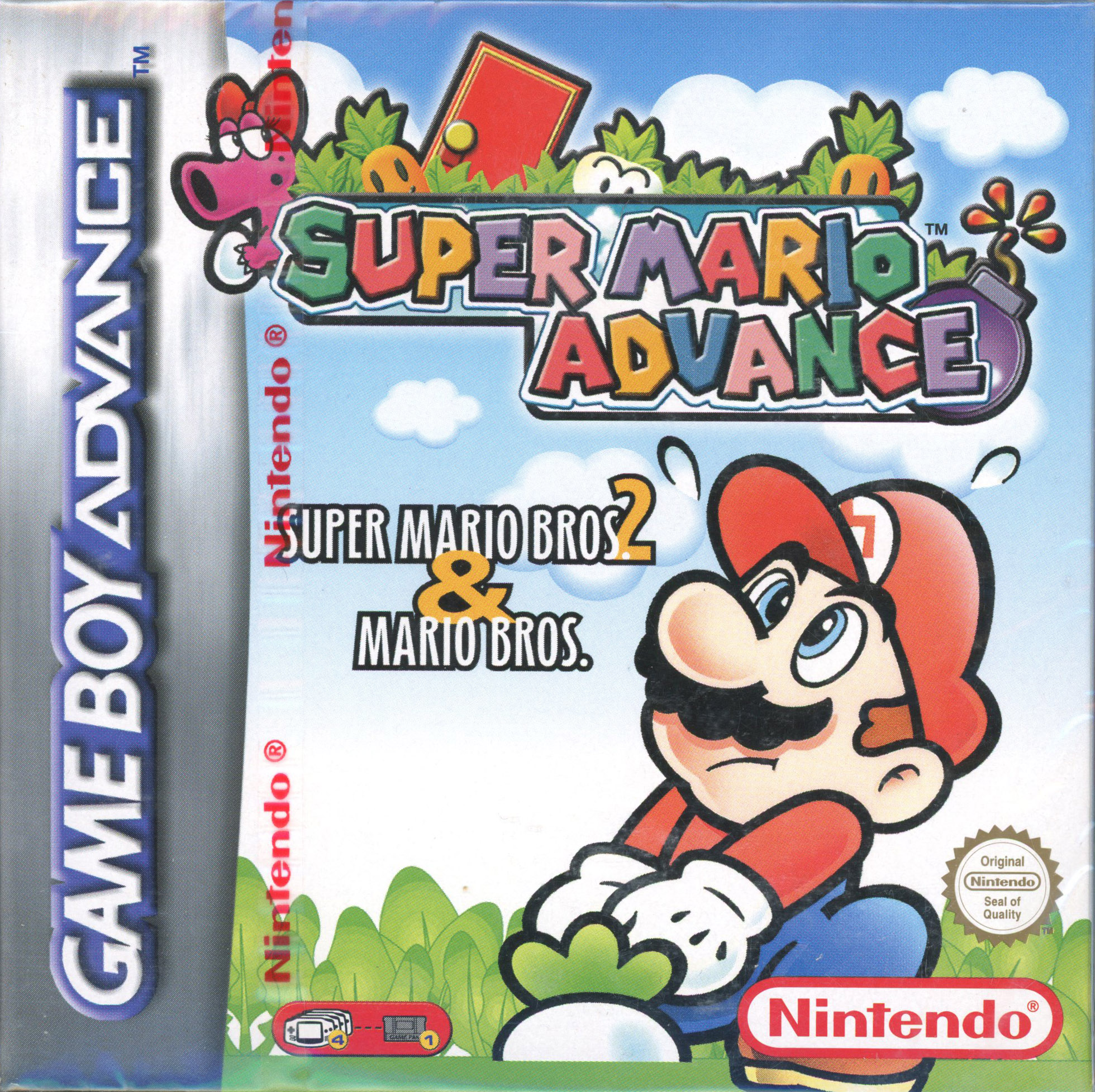 Nintendo - Super Mario Advance - Game Boy Advanced - Factory Sealed