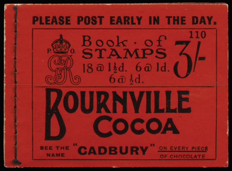 SGBB24 1924 3s Booklet (Edition No.110).