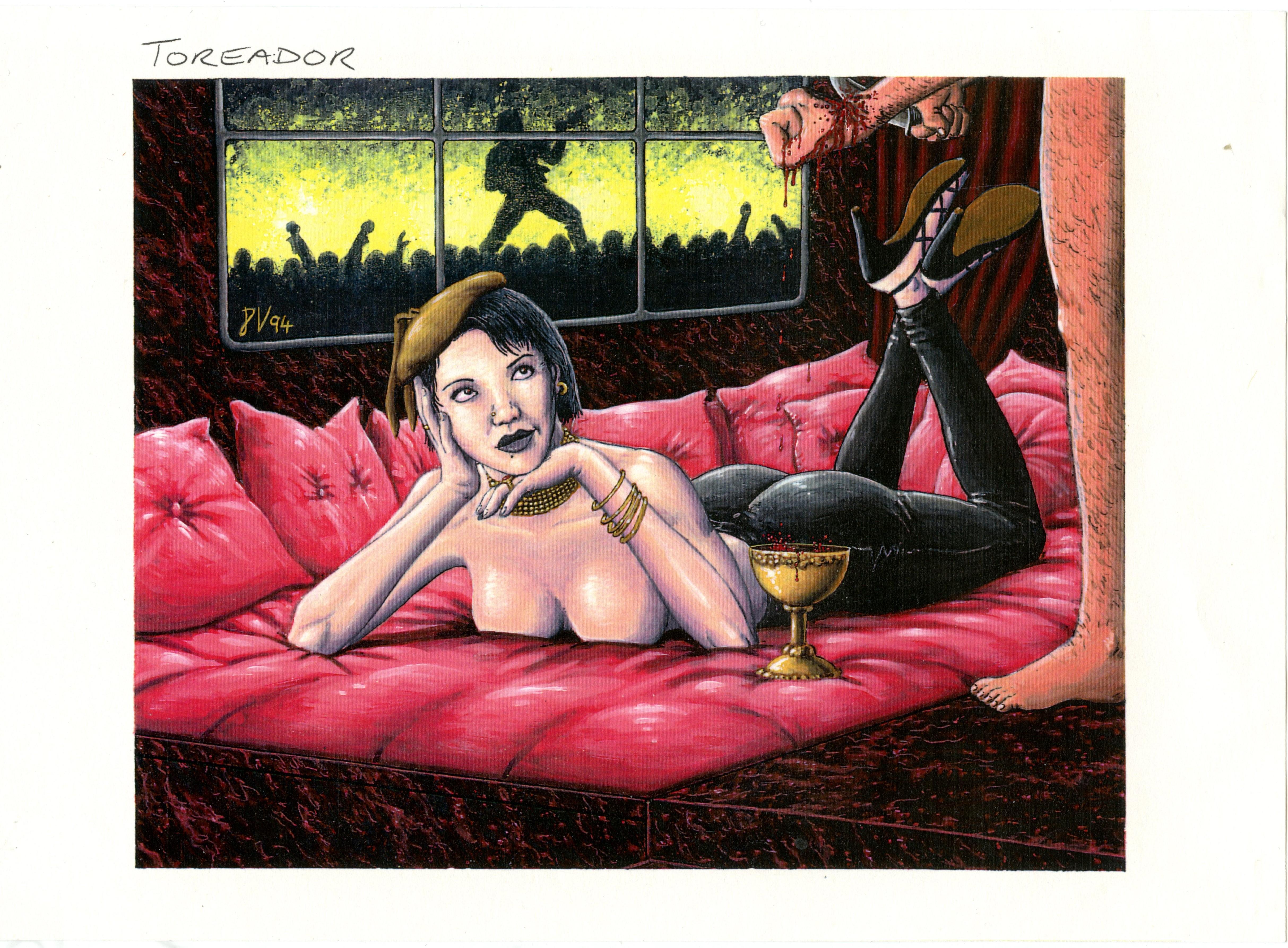 Magic the Gathering - Artist Archival Material by Pete Venters