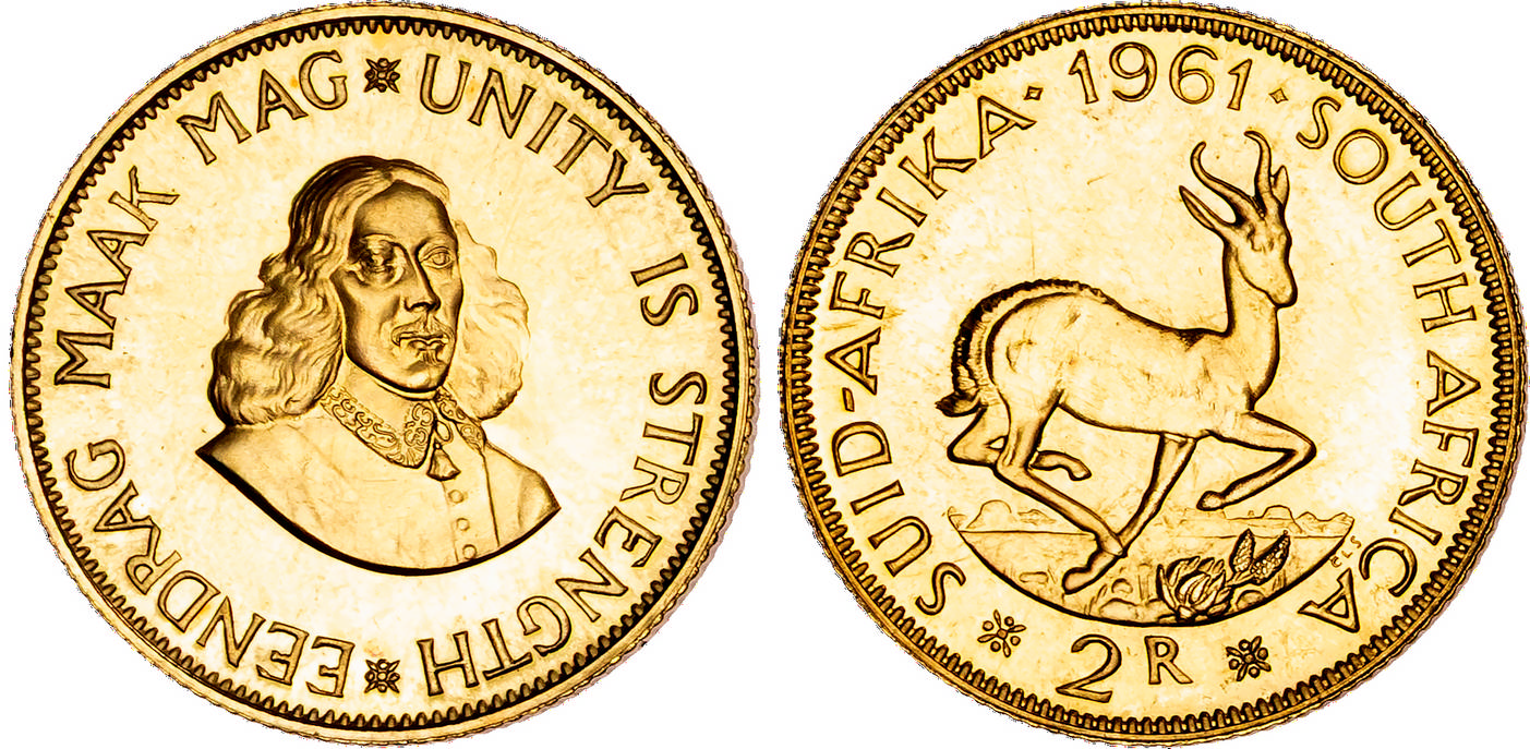 South Africa, Republic, Proof set (9), 1961