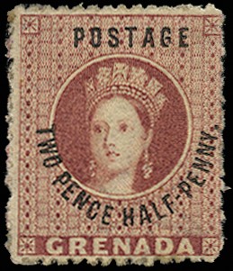 1881 2½d rose-lake, wmk large star, part o.g....