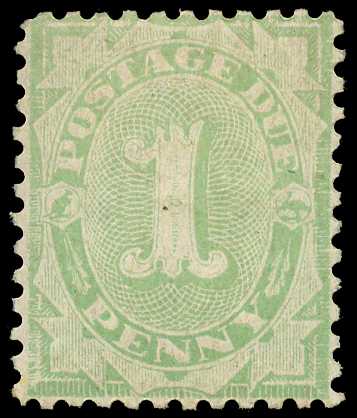 Postage Dues. 1906-8 1d dull green perf 11,...