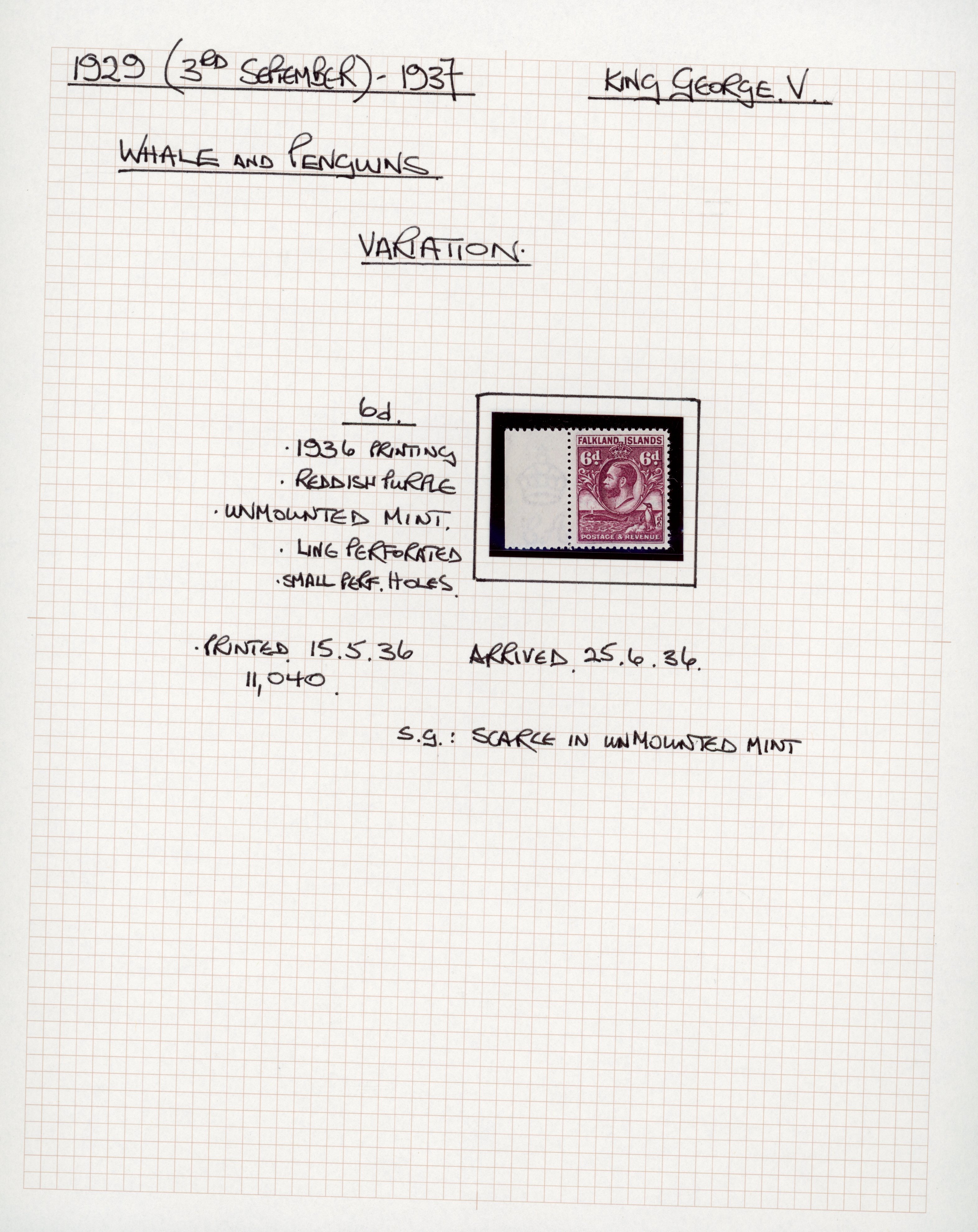 Falkland Is KGV balance group