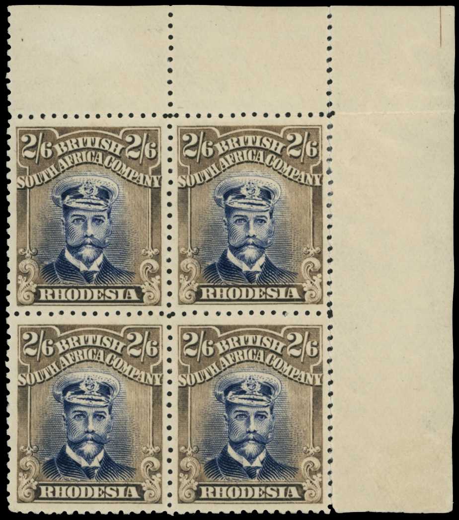 1922-3 2/6d Head Die IIIB, perf 14, white...