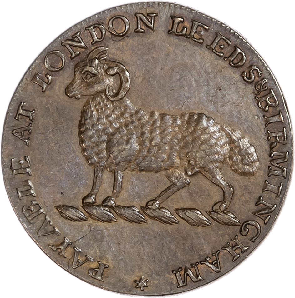 London, Leeds & Middlesex, Unknown Issuer Halfpenny