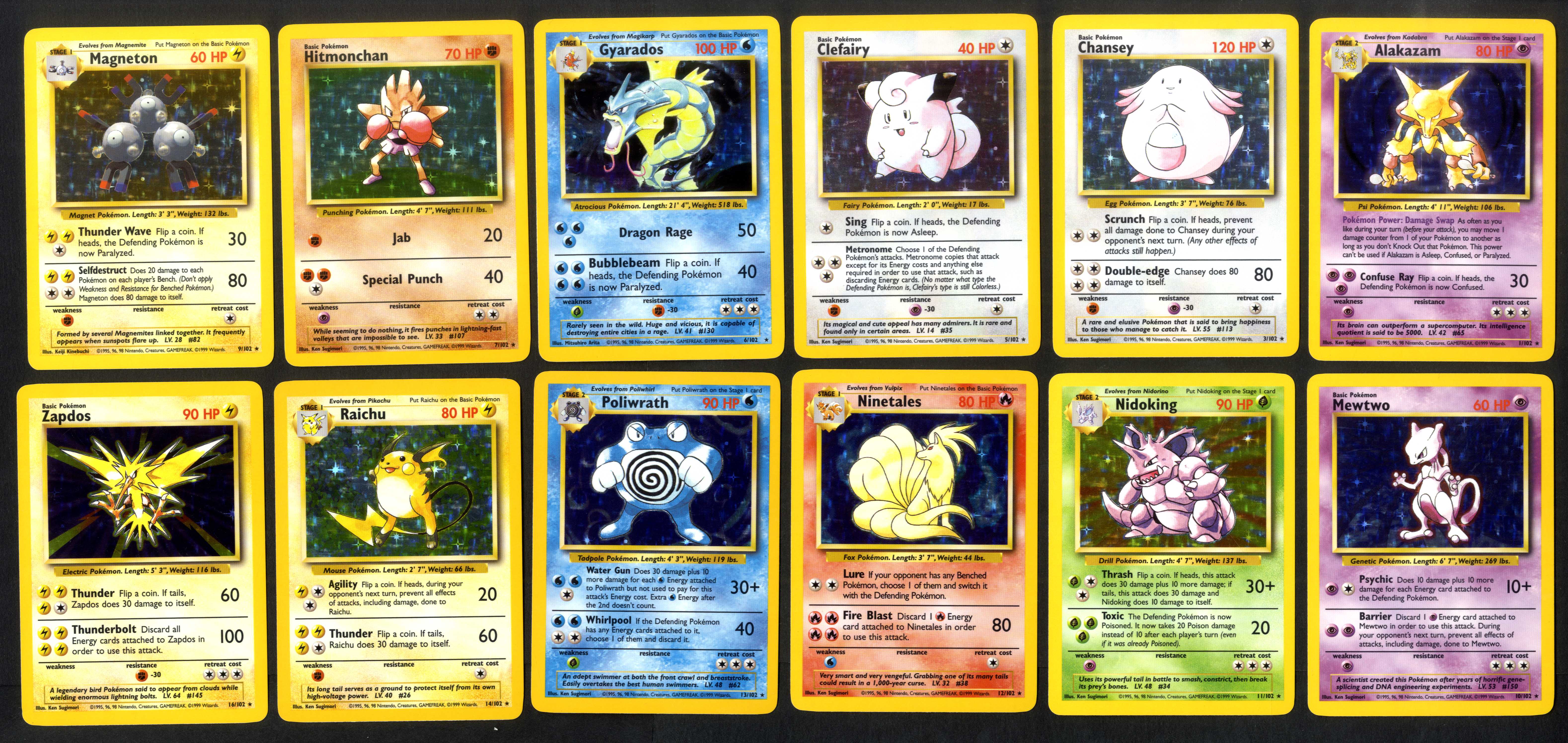 Pokémon Base Set Holo Collection (Incomplete) - Ungraded - LP/NM