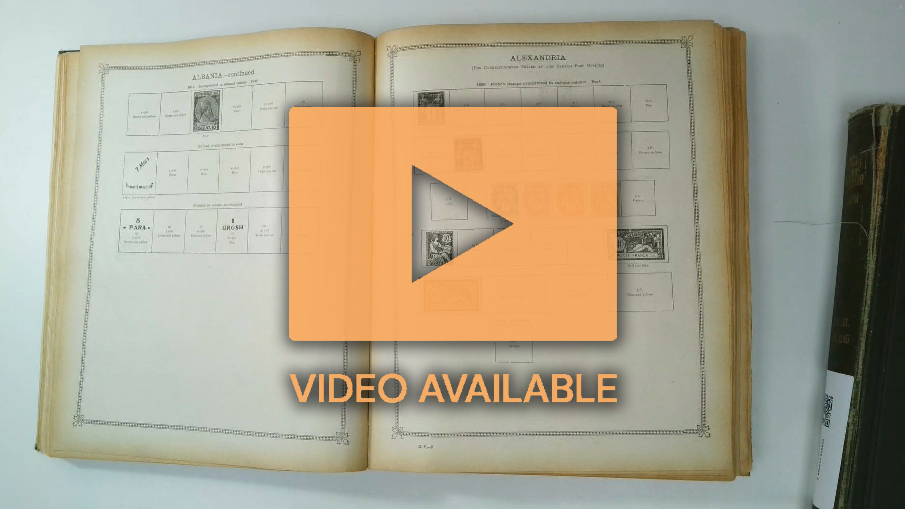 ALL WORLD The Ideal Postage Stamp Album 2-volume collection