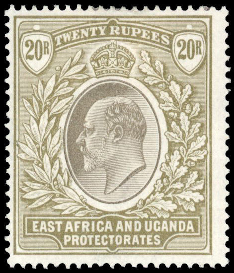 East Africa & Uganda SG 15 1903 20r mint