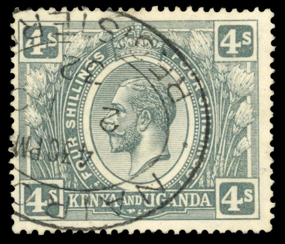 KUT SG 91w 1922-7 4s watermark Crown to right of CA used