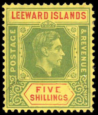 Leeward Islands SG 112ab mint