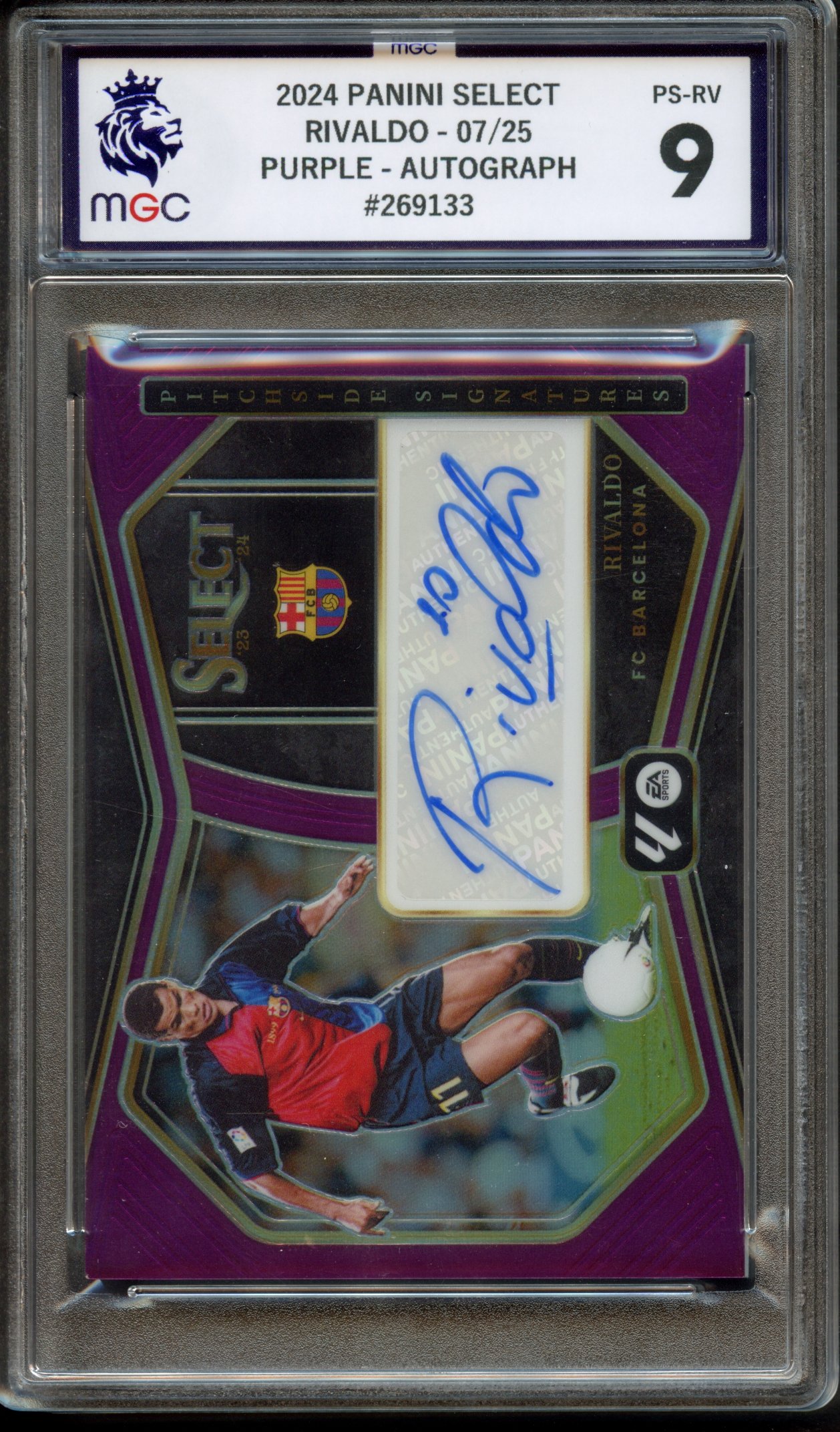 2024 PANINI SELECT RIVALDO PRUPLE 07/25 AUTO #269133