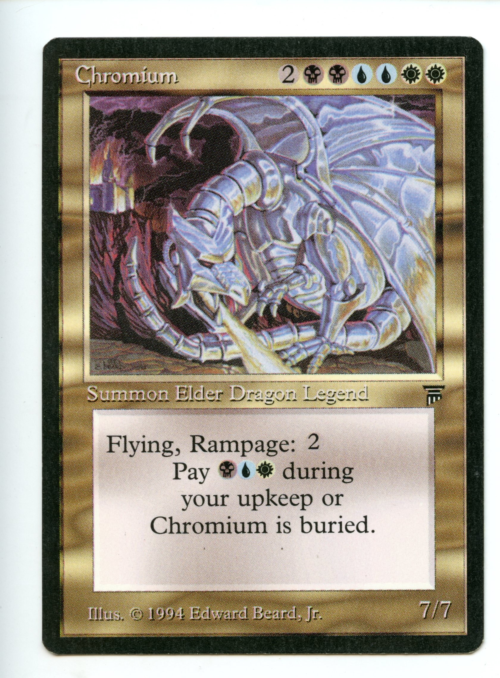 Magic The Gathering - Chromium - Legends - Lightly Played Condition 