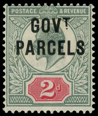 Officials; Govt. Parcels. 1902 2d...