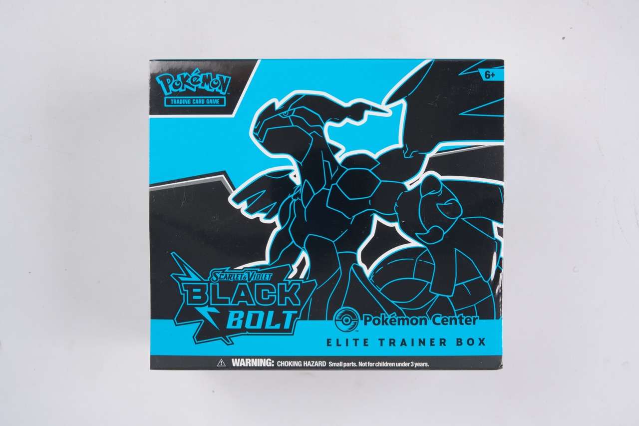 Pokemon Center Black Bolt Elite Trainer Box - Sealed