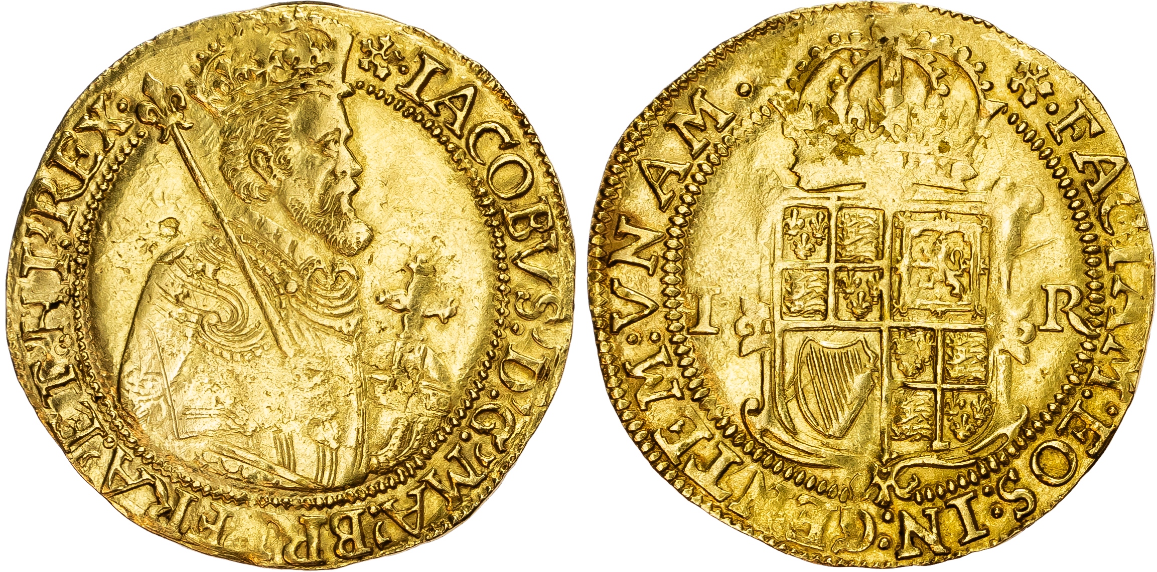 James I (1603-1625), Second Coinage, Unite