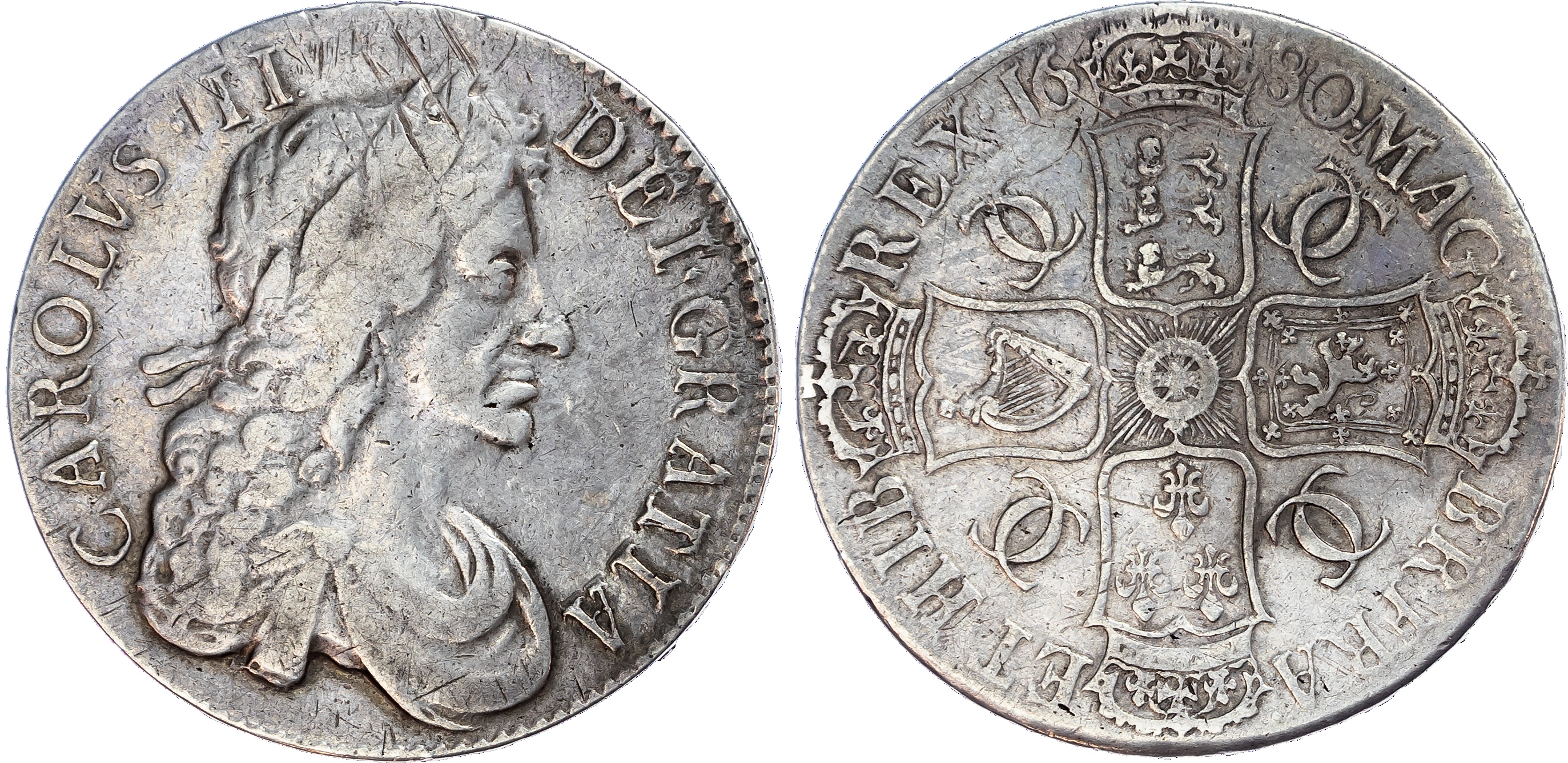 Charles II (1660-1685), Crown, 1680.