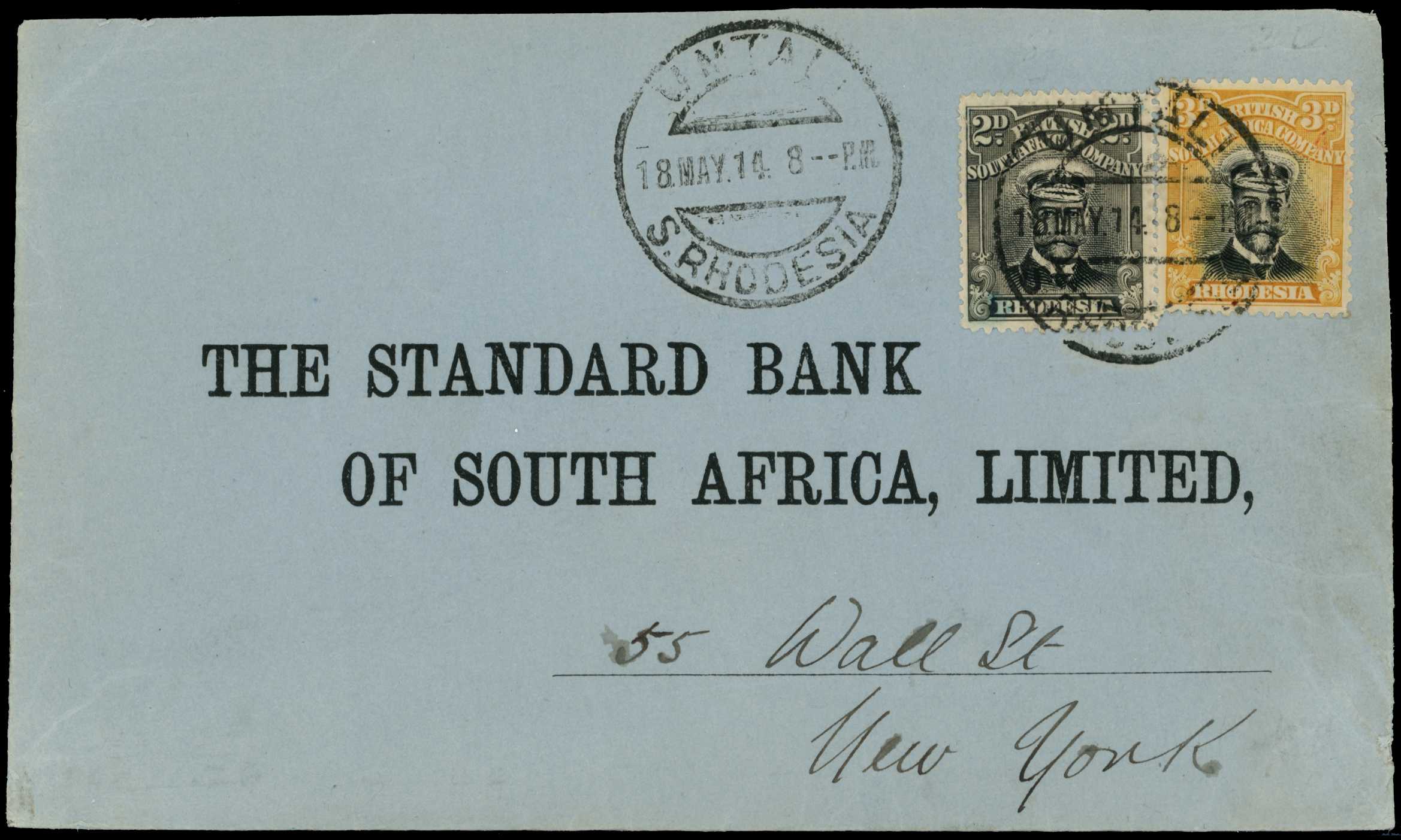 1913-7 2d Head Die I, perf 14 together with...