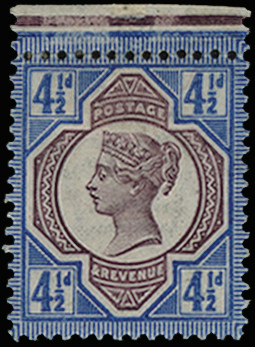 GB 1892 (ESSAY) SG206var