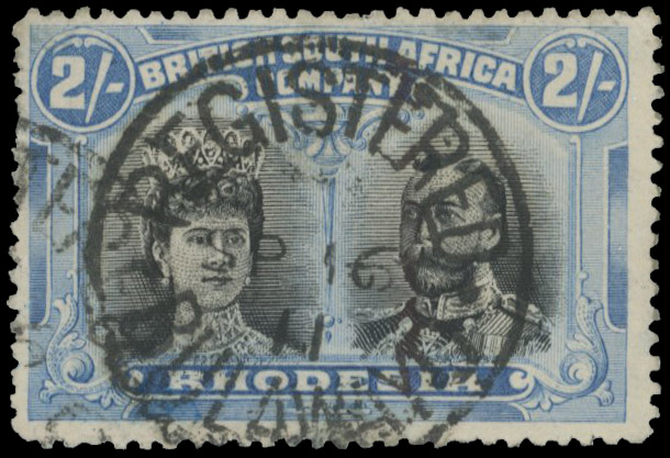 REGISTERED BULAWAYO SC SP 16 11 on 2/-