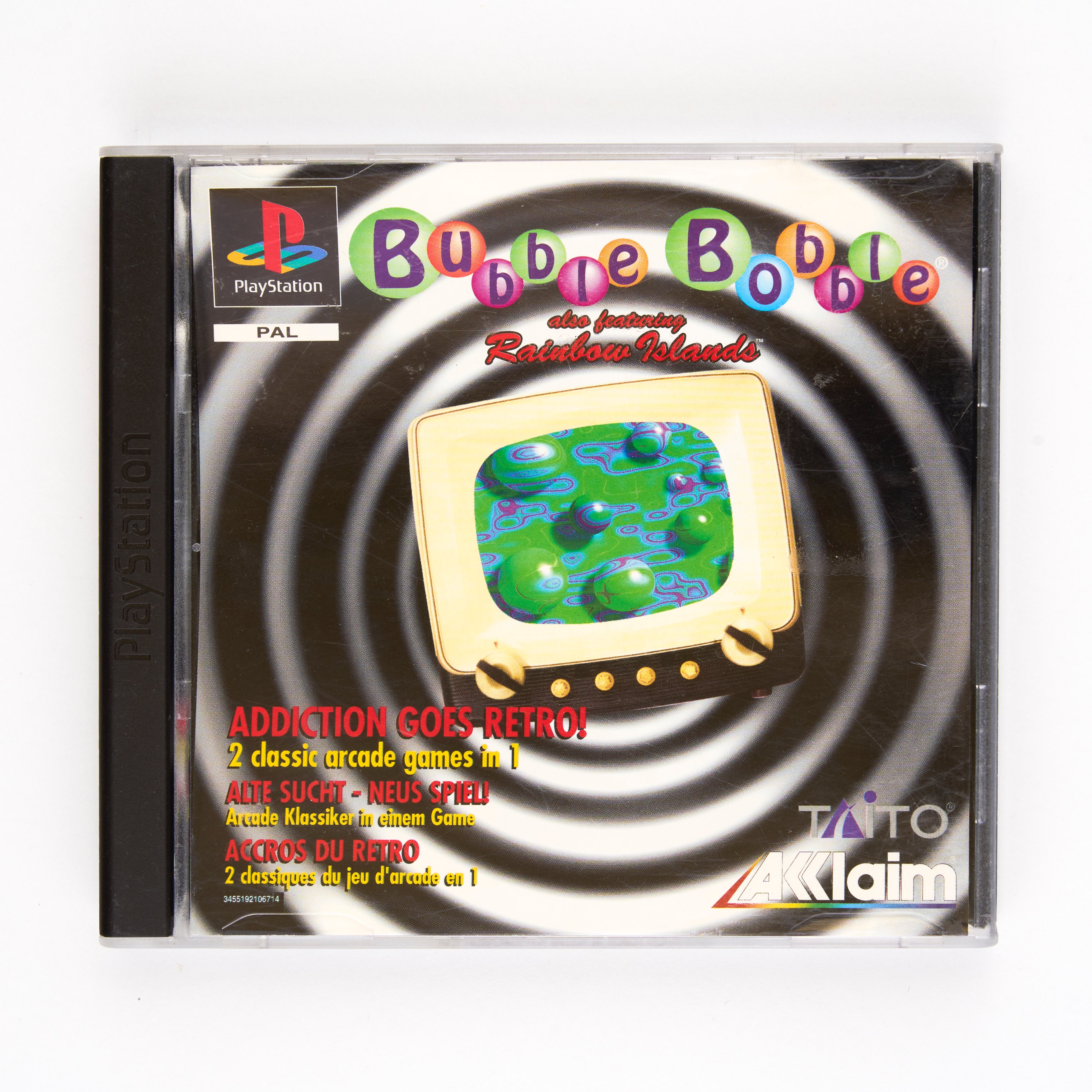 Sony  - Bubble Bobble Featuring Rainbow Islands PAL - Playstation  - Incomplete
