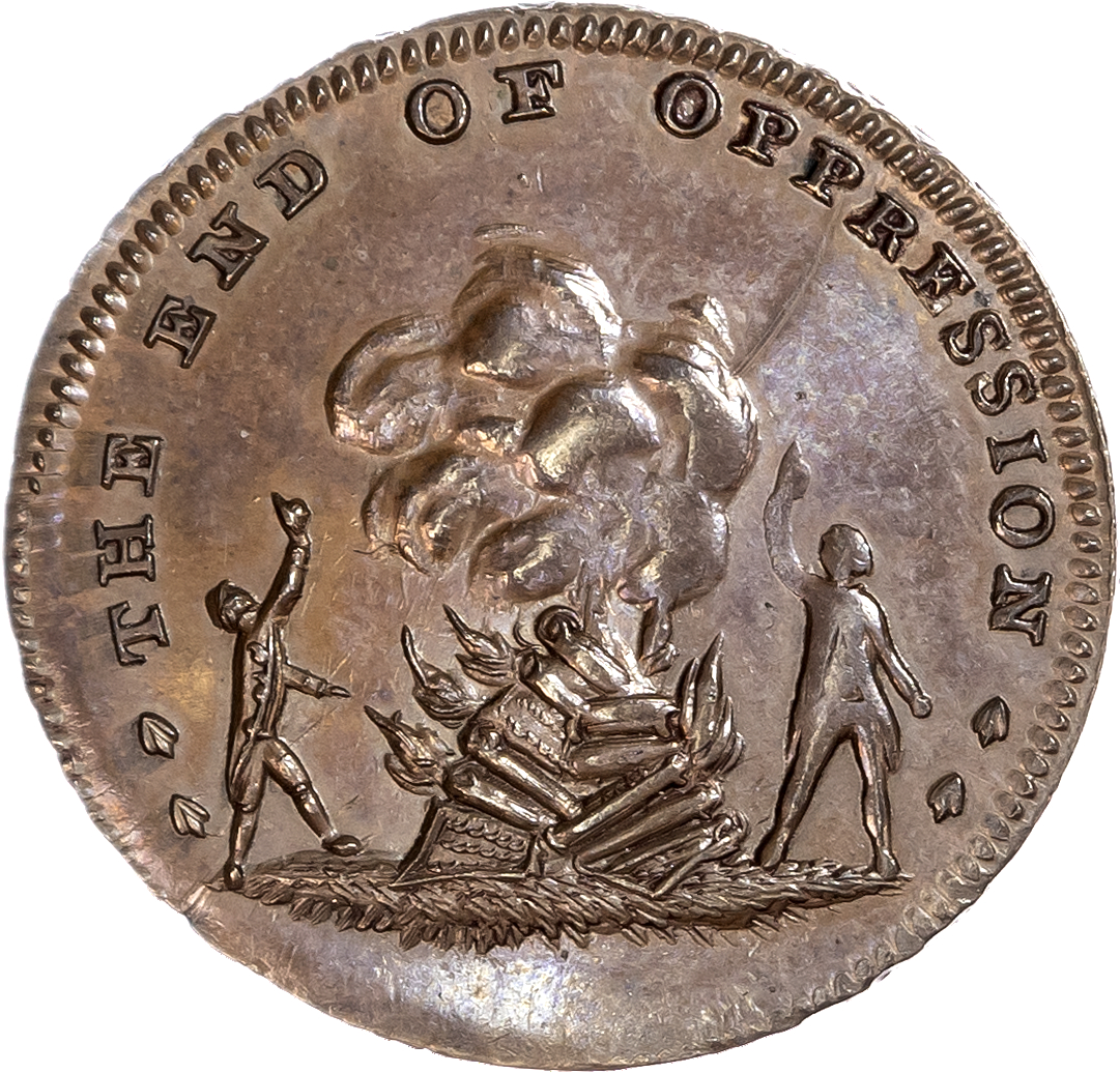 London - Holborn, Thomas Spence Halfpenny 1795