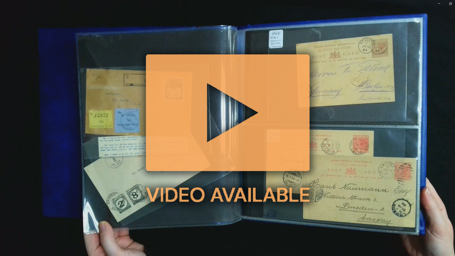 St Lucia Postal History collection