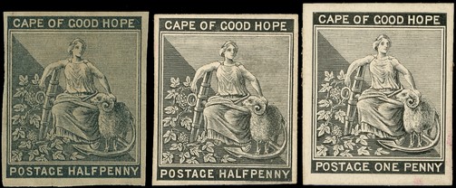 Cape of Good Hope 1886 proofs