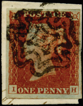 GB 1841  SG8 Pl.38 Used - Kilmarnock MC