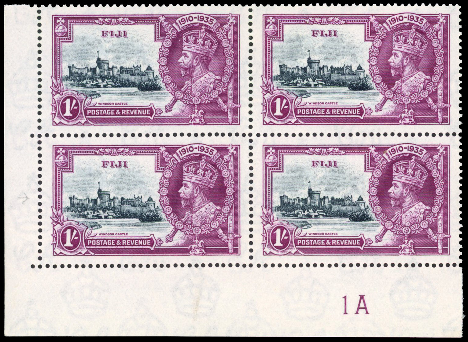 SG 245f in block of four 