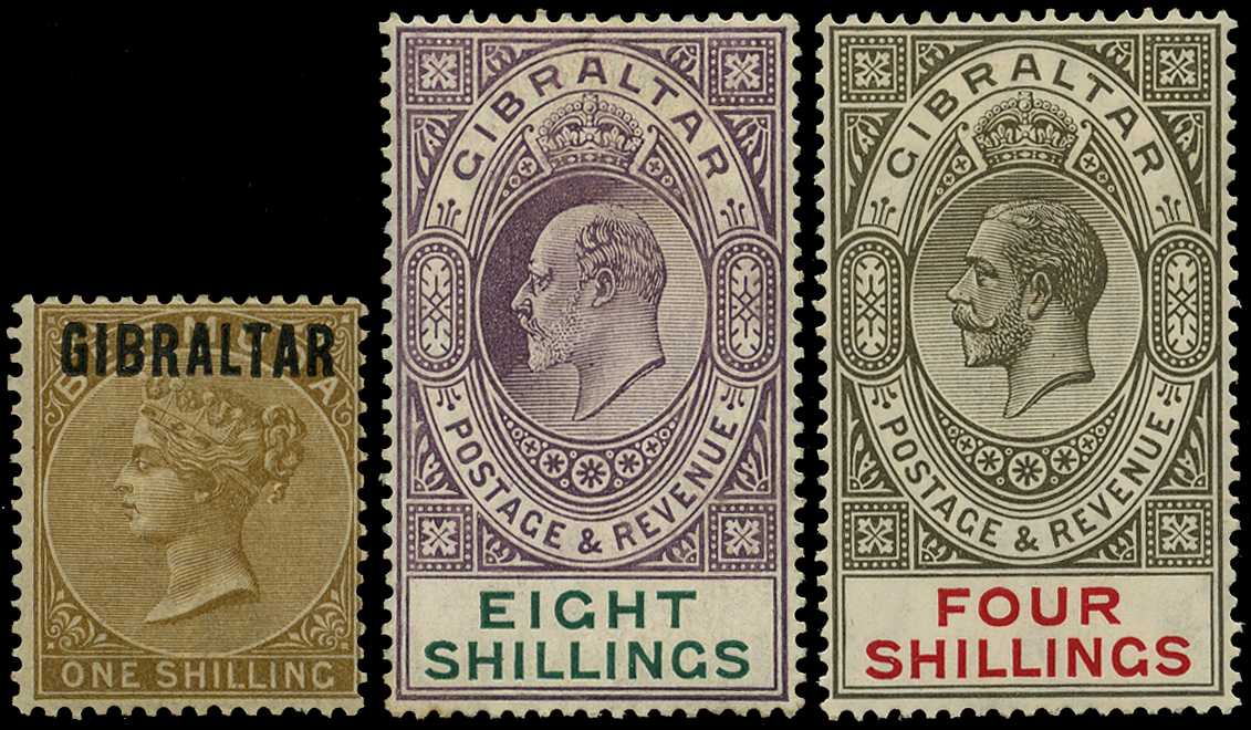 Mainly mint in black springback album...