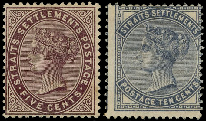 Malaya Straits SG 48-9 mint
