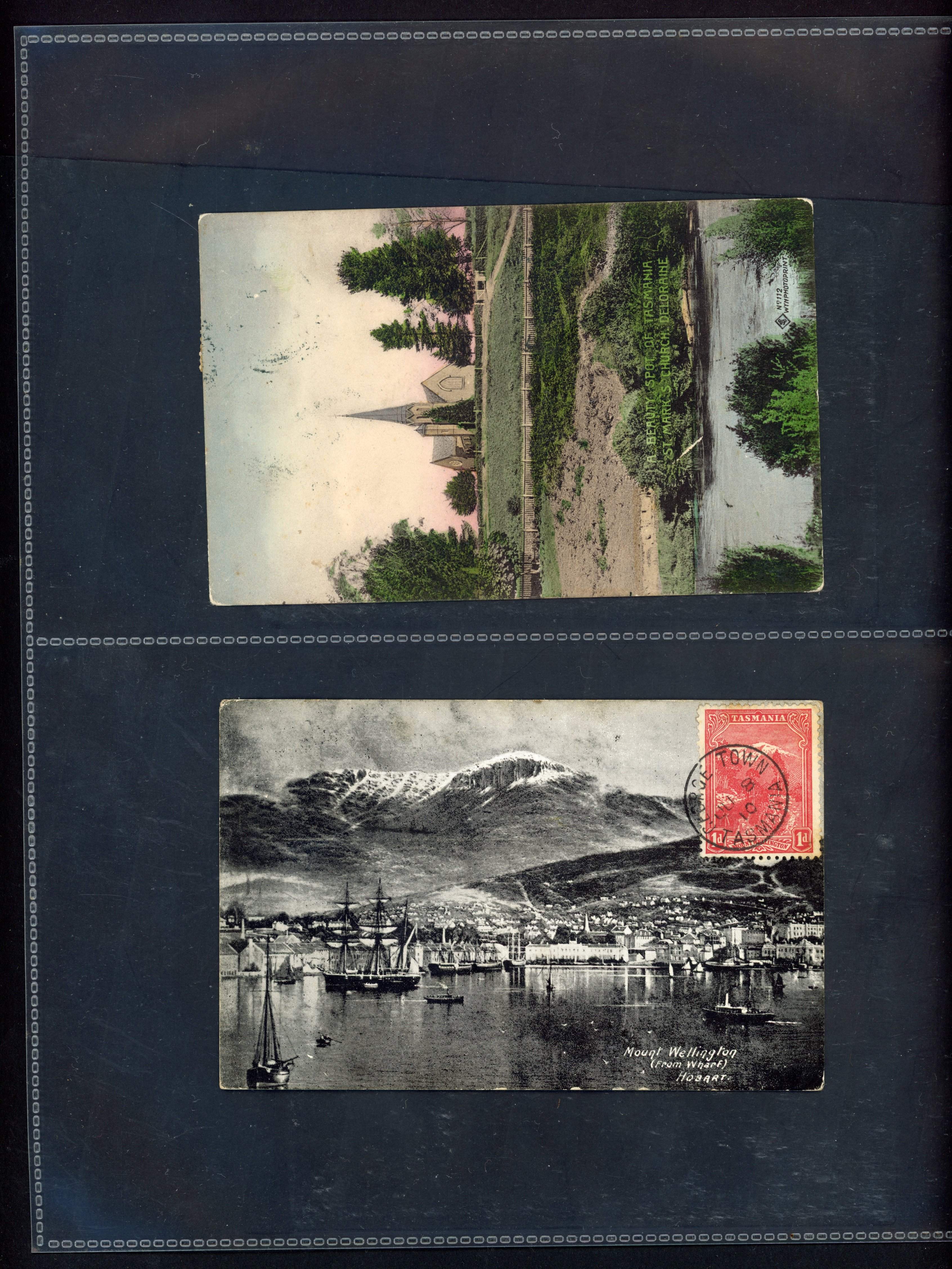Tasmania Postcard collection