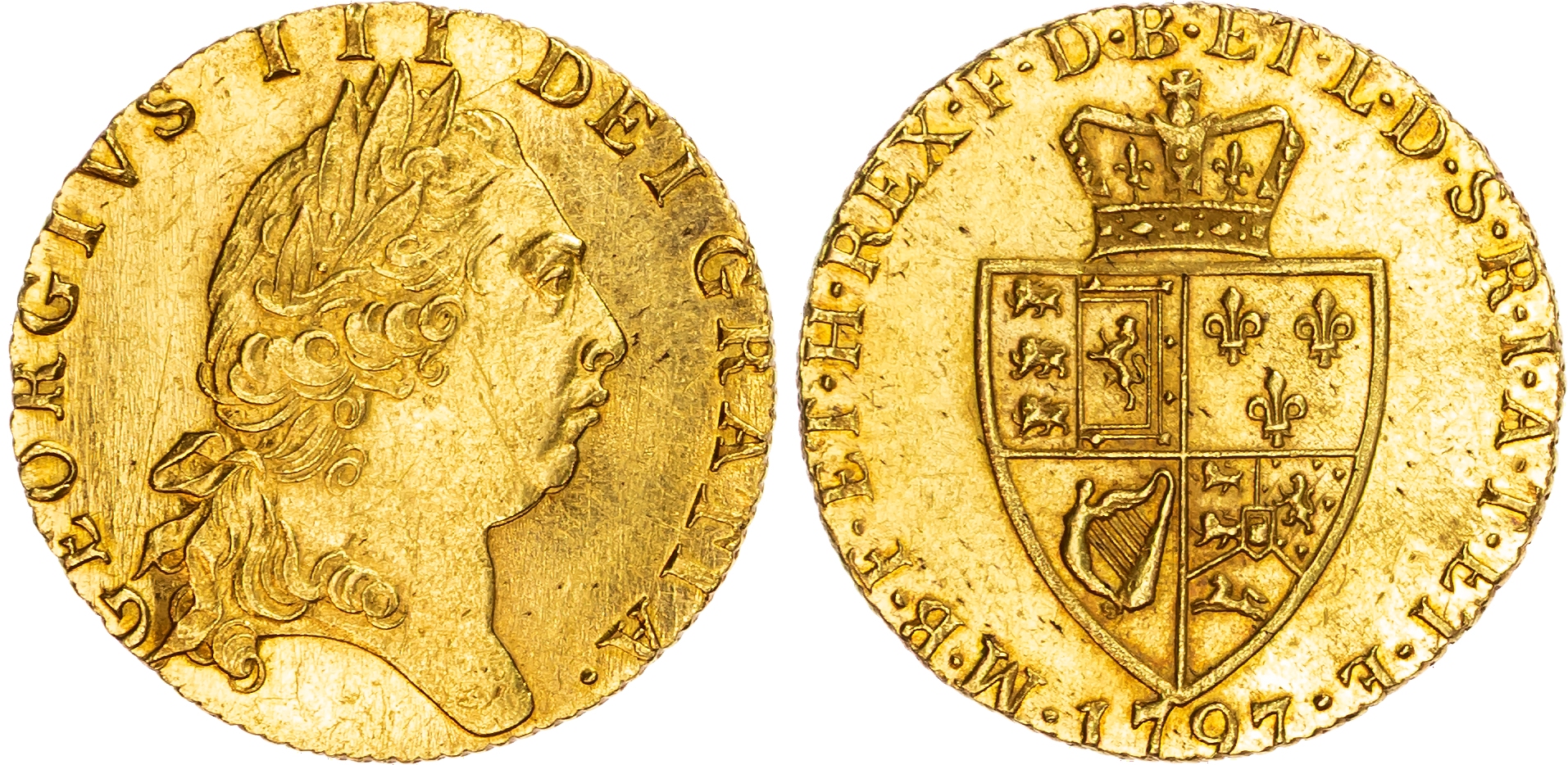 George III (1760-1820) Guinea, 1797.