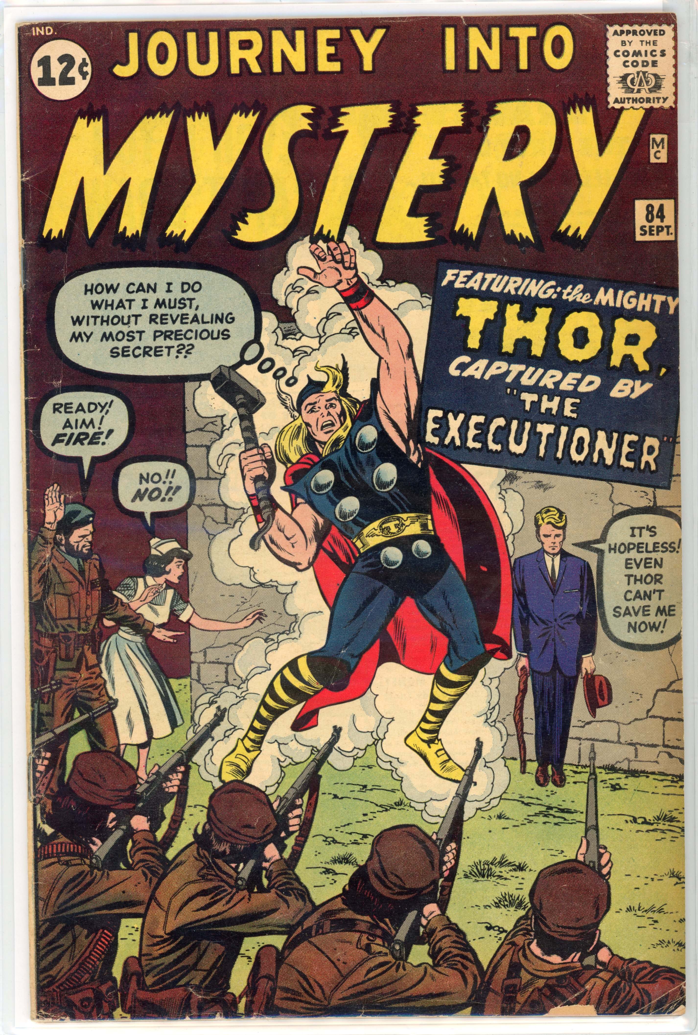 Journey into Mystery #84 (Marvel Comics, 1962) CGC - First appearance of Jane Foster and the Second appearance of Thor