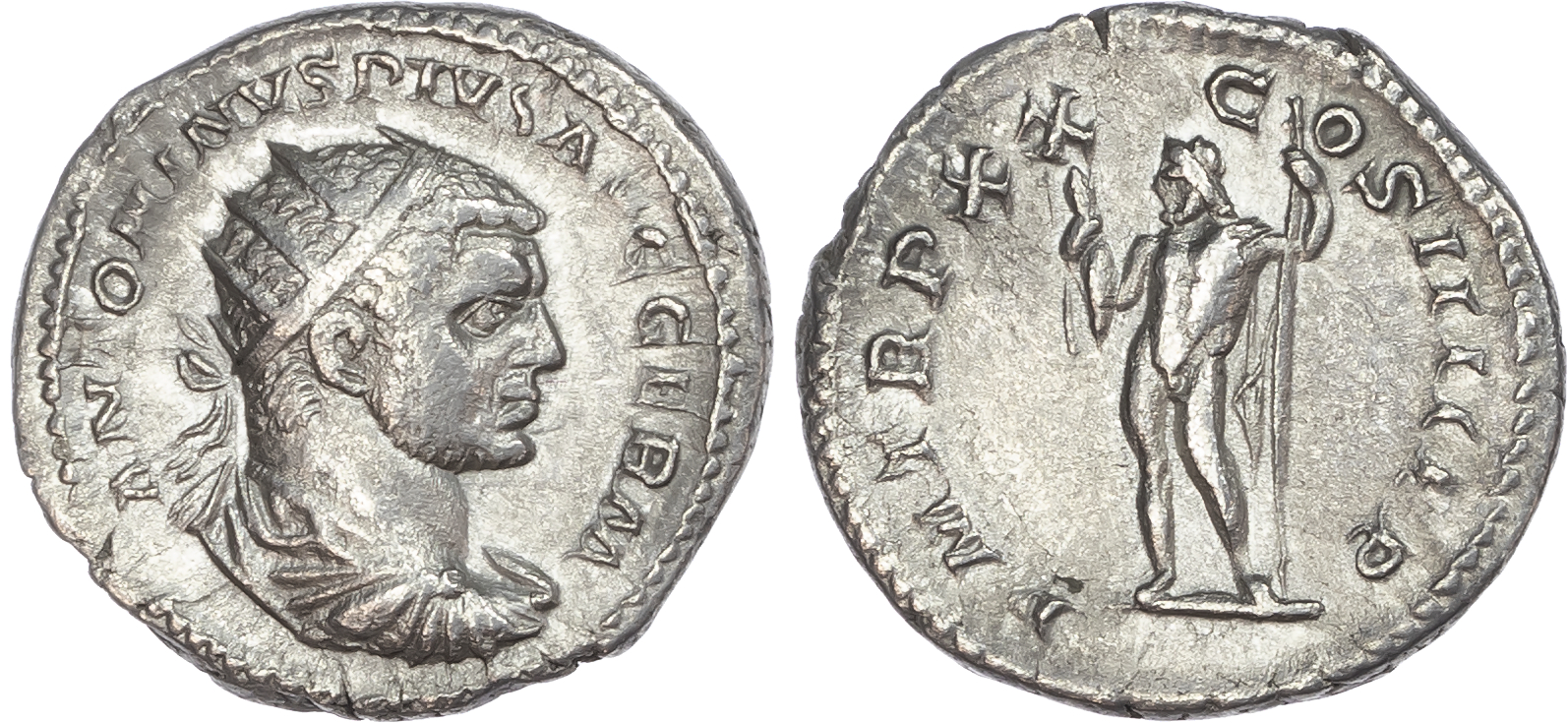 Caracalla (AD 198-217) AR Antoninianus, Rome, AD 217, 5.37g. 