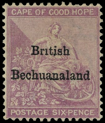 Bechuanaland SG 7a unused