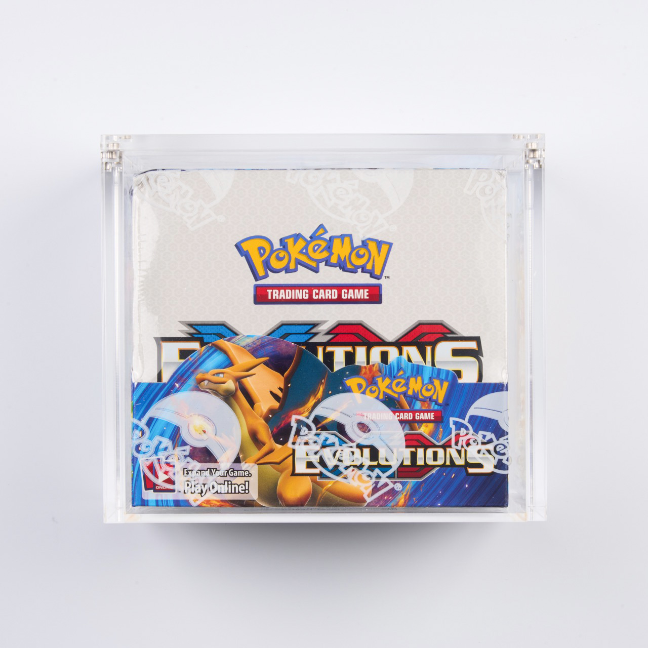 XY Evolutions Booster Box - Factory Sealed Inc. Acrylic Case