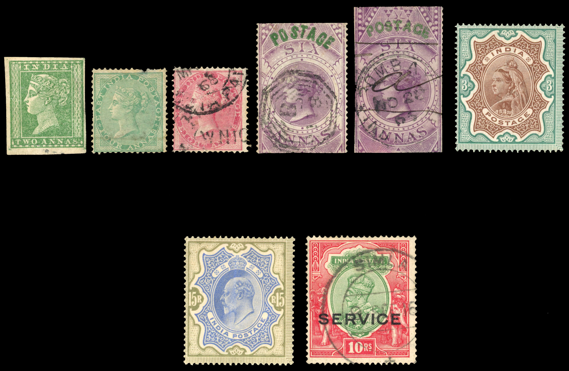 1854-1923 mint and used selection 