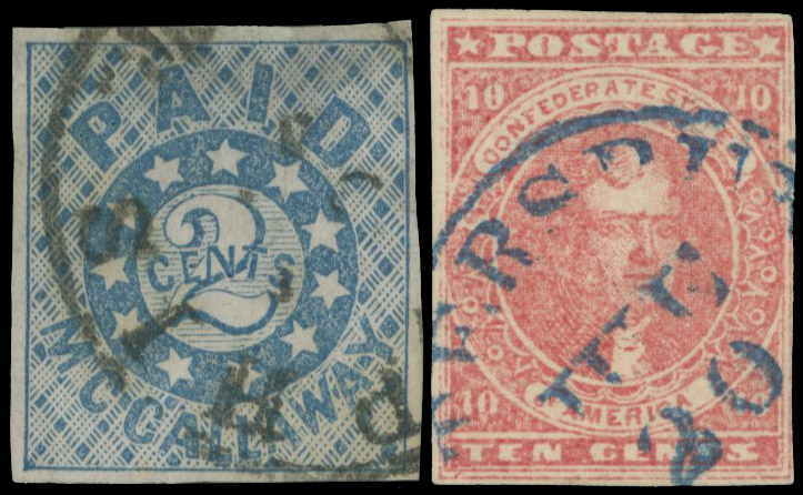 USA MEMPHIS, TENNESSEE 2c blue, good to large margins, cancelled